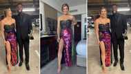 Rachel Kolisi misbehaving and being a fan girl, stuns Mzansi in gorgeous dress