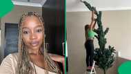 "Super impressed": Woman wows SA with final look of 3-metre Christmas tree decor in video