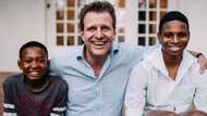 Father proudly shows off his 2 handsome sons and inspires Mzansi