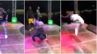 Man with one leg throws crutches away, thrills crowd with fine legwork and backflips as he dances in video