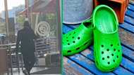 South Africans laugh as man rocks suit with Crocs in a viral TikTok video