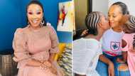 'Skeem Saam' actress Innocent Sadiki celebrates 35th birthday by announcing she's done having kids, SA reacts