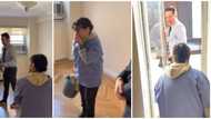 Emotional moment housemaid is gifted 4 bedroom house after 20 years of cleaning, cries in video