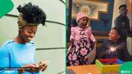 "She has good vibes": Toddler steals the show with cute dance moves at her Spur, SA entertained