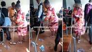 Video of High School teacher sweeping filthy classroom in front of rowdy students upsets SA