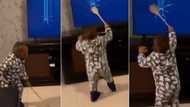 Parenting: Mzansi reacts to video of a toddler smashing flatscreen TV with a spoon