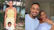 Handsome man posts then and now pics of him and his mom, SA loves it