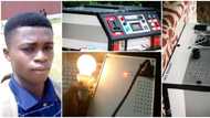 Young student builds power station that can charge laptop 6 times, phone 21 times