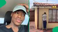 "My dad will never": SA laughs after man shows "too clean" grandpa shining house numbers