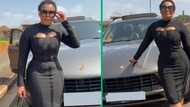 Durban woman makes TikTok video flaunting mother and her Porsche, SA loves lavish display