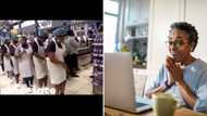 Video shows supermarket staff join together in praise and worship inside store, Mzansi moved and uplifted