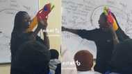 TikTok video of teacher armed with water gun to teach life science, Mzansi adults envious of students