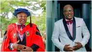 "My father's achievement is intimidating," Son says as dad bags 2nd PhD after several degrees