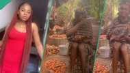 Lady vows never to forget grandmother's elder sister who's still childless; video stirs emotions