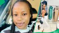 South African woman gives taxi driver a chance, shows off the perks of the relationship