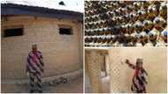 Man builds house with 14,800 plastic bottles in Kaduna (photos)