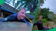 Stellenbosch man and friends use flood to create bodyboarding grand prix in storm drainage