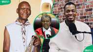 Warren Masemola stars in Mpho Popps’ skit recreating the Senzo Meyiwa trial