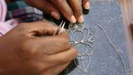 Libya traditional jewellery hangs on by silver thread