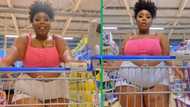 Confident curvy woman puts on a dance show in a grocery store in viral TikTok video, Mzansi shows her love