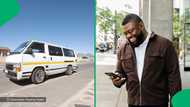 Gqeberha man gets runny tummy on the taxi, netizens joke: "My biggest fear"