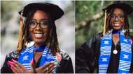 Woman celebrates being the 1st person in her mum's family to bag PhD