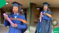 "The future is bright": Proud police officer rocks uniform to her graduation, SA impressed