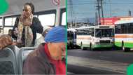 Cape Town bus transforms into mobile church, leaving commuters blessed: "Love us so much"