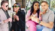 Metro FM star Khutso Theledi's 4 pics with her fiancé trend, Mzansi shows the couple love: "They are so cute"
