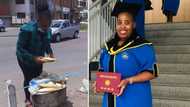 Lady who sold mielies for years rejoices after bagging international qualification