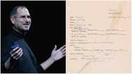 Steve Jobs' handwritten job application letter from 1973 sells for R3.3 million