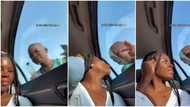 Video shows pretty lady blow kiss to a street boy hawking through a car window, stirs reactions