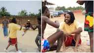 Kendrick Lamar spotted playing street football with locals in Ghana days after his album release