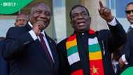 "Ramaphosa is a role model": Mnangagwa’s viral ‘clock it’ moment gets Mzansi talking