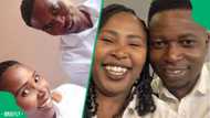 A newlywed bride went viral after cooking pap for her husband while wearing her wedding gown