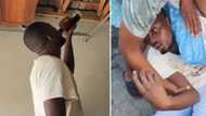 Mzansi peeps concerned about bold guy who was caught on video downing an entire bottle of whiskey