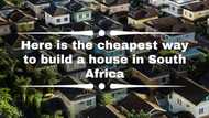 The cheapest way to build a house in South Africa in 2020