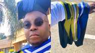 Get it, king: Man bags Master's degree, shares lit snaps to celebrate