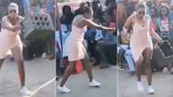 The lady and the crate are new dance sensations in Mzansi so get ready for the duo to entertain you