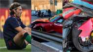 Italian star cries out after car wash attendant wrecks his Ferrari 812