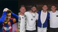 Lionel Messi spotted dining with PSG players before Barcelona exit