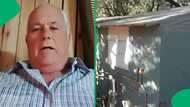 "A battle to survive": Unemployed white man shows shack and asks Mzansi for help