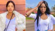 Stunner's drool-worthy thirst trap has Mzansi men calculating lobola desperate to cuff her