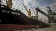 First UN ship to carry Ukraine grain for Africa prepares to leave