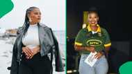 Motshidisi Mohono announces her pregnancy and receives congratulatory messages: "God, thank you"