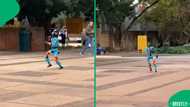 Humanoid robot seen running around North-West University campus in viral video