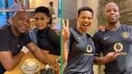 Gail Mabalane beams as Kabelo Mabalane marks 21 years of sobriety, Mzansi fans motivated