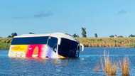 Bus driver traps 86 passengers on flooded road, allegedly ignored warning signs