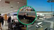 Alarm blares at Cape Town airport but South Africans remain unbothered in TikTok video, viewers relate: "We're all tired"