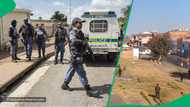 "We don't have police la": Video of Westbury residents chasing SAPS with rocks leaves SA with zero faith